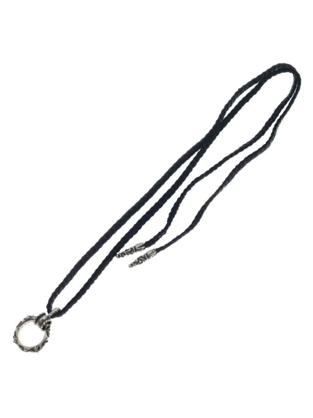 Chrome Hearts Ewlp Sbtband Motif Eyewear Loop Leather Braid Sbt Band Ring